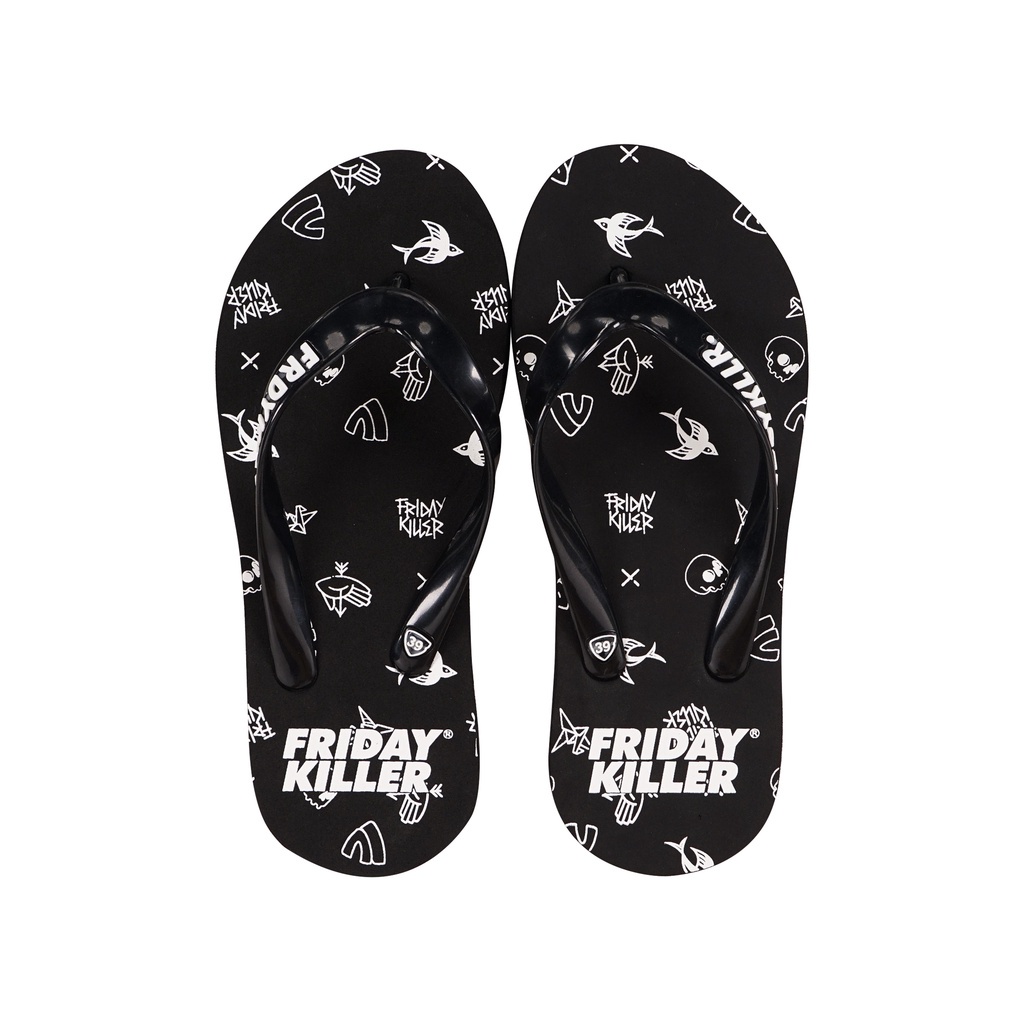 SANDAL JEPIT FRIDAY KILLER | VINT BLACK