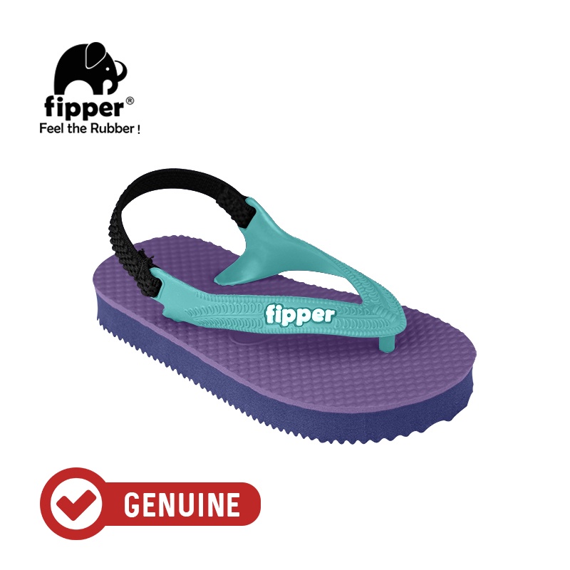 Fipper Todd's Purple Dark Navy Turquoise