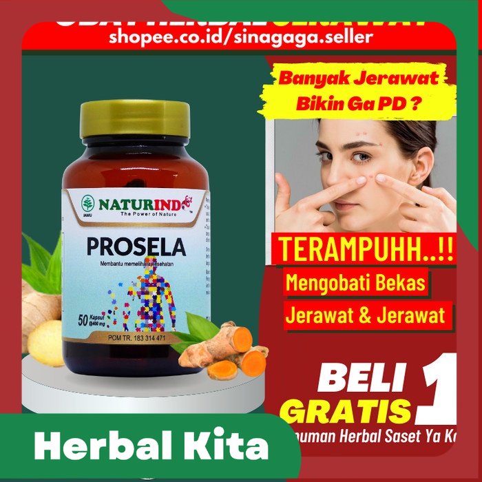 

Obat Herbal Penghilang Bekas Luka Koreng Jerawat Prosela Naturindo
