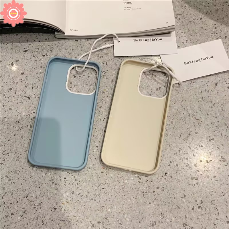 Skin Feel Anti-Fall Hard Phone Case Compatible for IPhone 7Plus 11 13 14 12 Pro Max 8Plus XR X XS MAX 7 8 Plus Luxury Macaron Color Simple Solid Color Simple Metal Lens Frame Cover