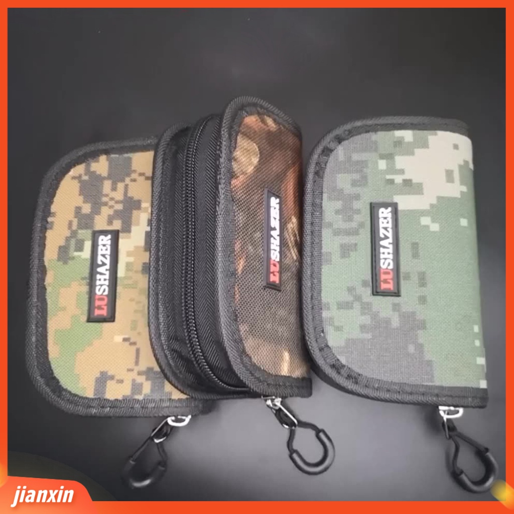 (In Stock) Membawa Kasus Anti Gores Pengerjaan Indah Aksesori Umpan Kait Lalat Tas Penyimpanan Untuk Outdoor