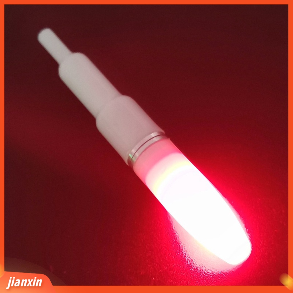 (In Stock) ABS Stick Float Light LED Super Terang Anti Korosi Bobber Glow Stick Untuk Memancing Malam Hari