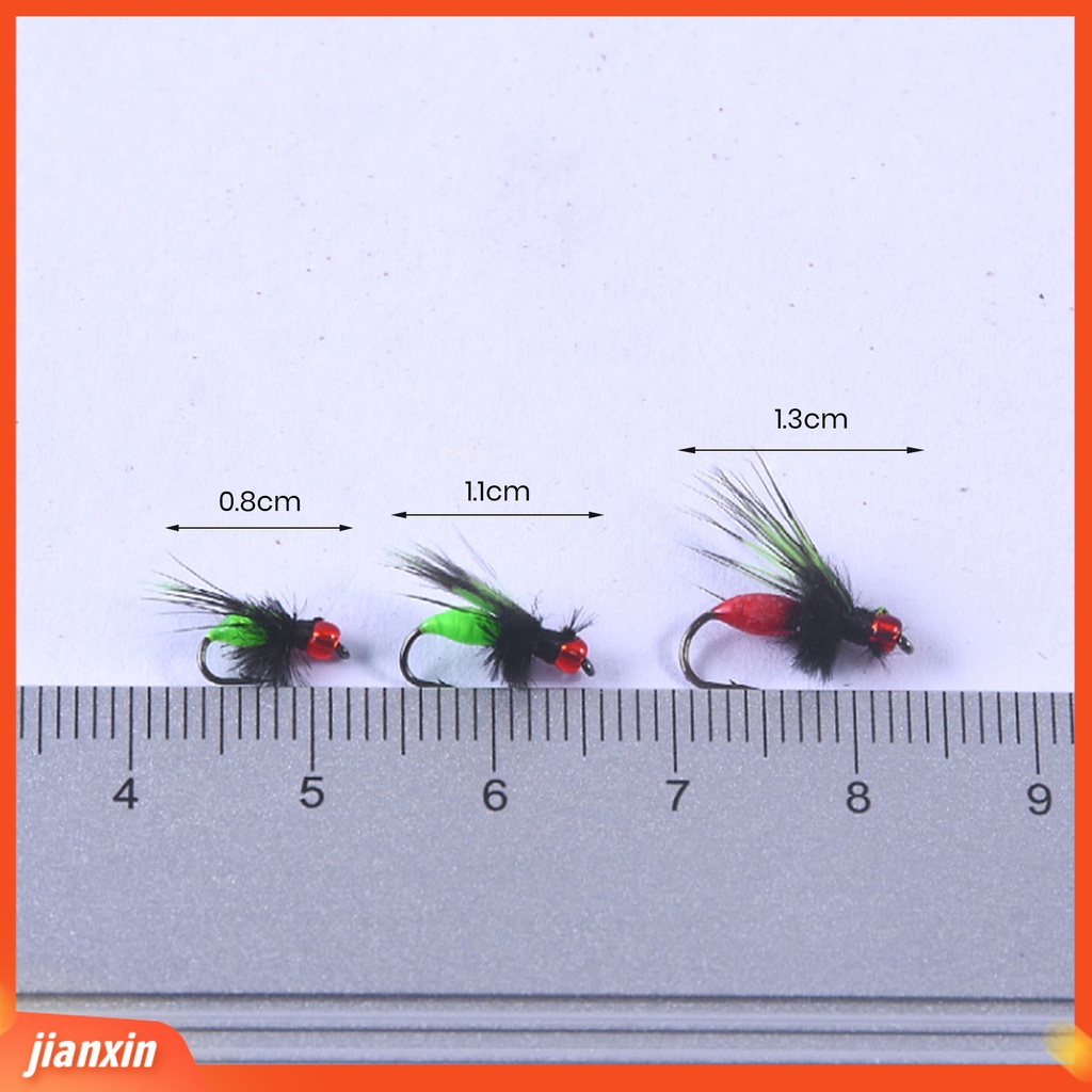 (In Stock) 1set Umpan Lalat Palsu Simulasi Serangga Beracun Tajam Kait ABS Plastik Profesional Memancing Reusable Bass Fishing Lure Umpan Lalat Buatan Umpan Pancing Tackle