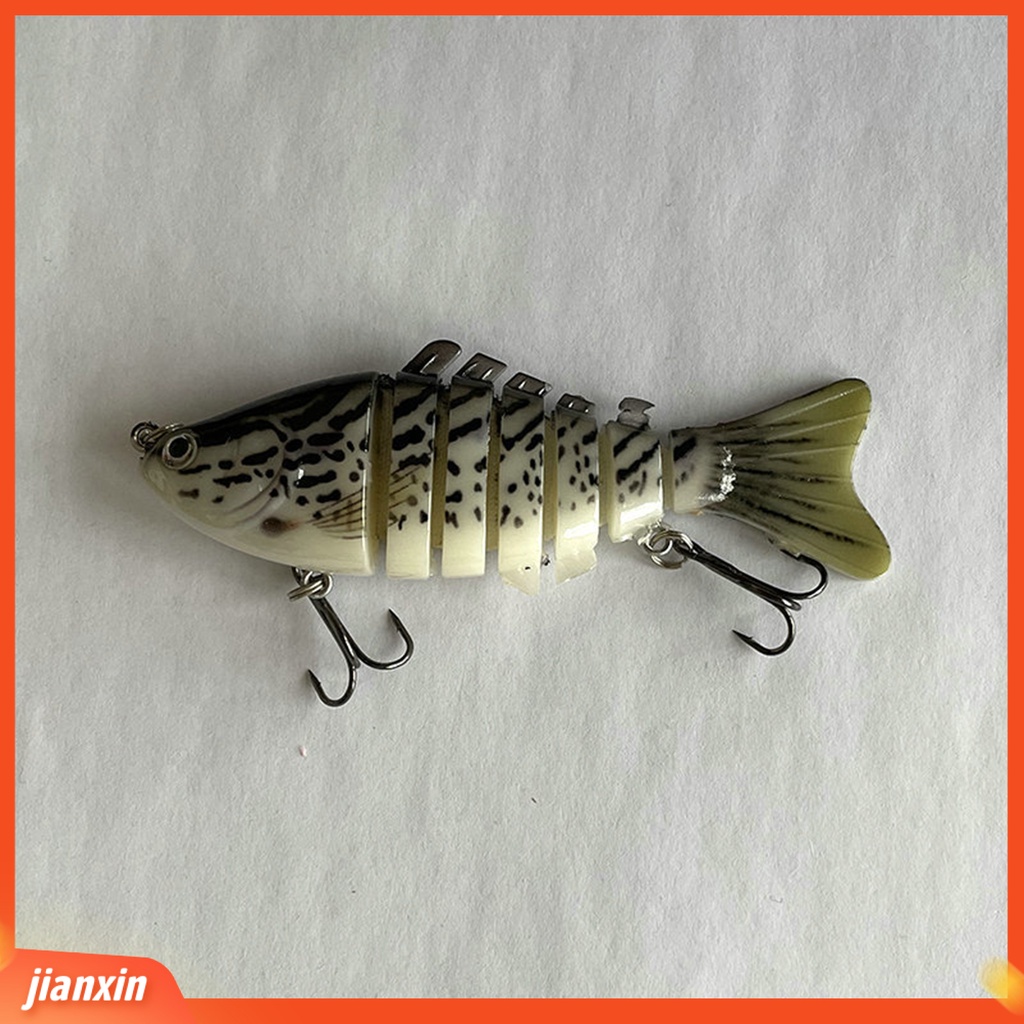 (In Stock) 1Pc 10cm 14.8g Umpan Pancing Nyaman Mudah Digunakan Bahan Plastik Multi-Bagian Realistis Umpan Buatan Untuk Taman