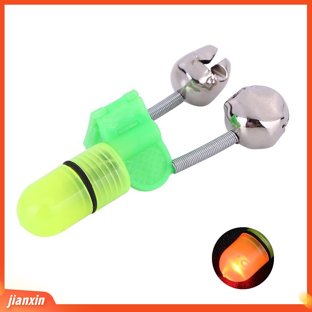 (In Stock) LED Light Night Fishing Lamp Luminous Stick Bell Ring Bite Alarm Aksesoris