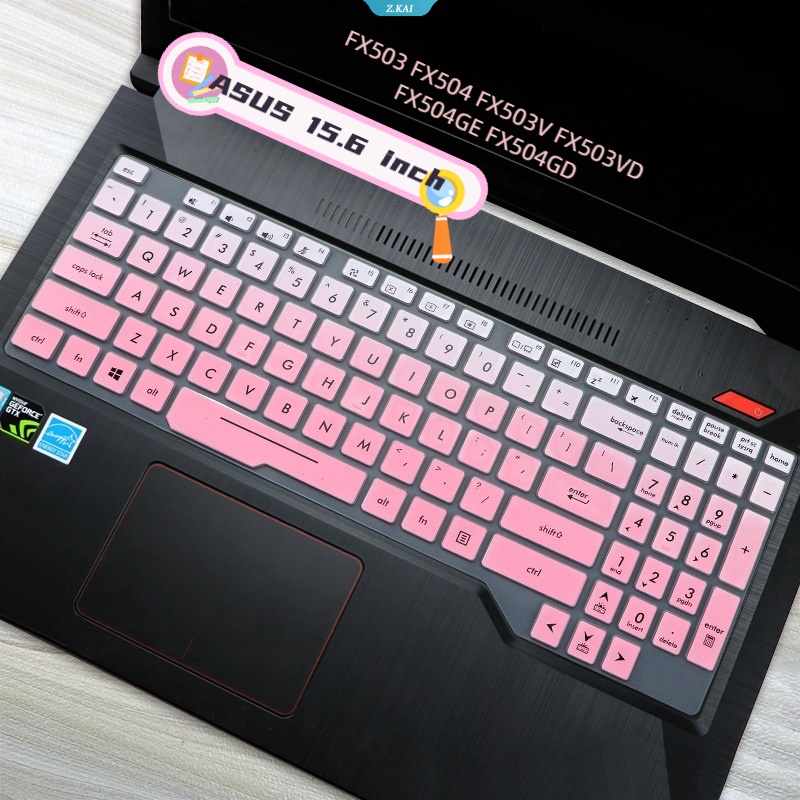 Film Pelindung PC ASUS 15.6inch FX503 FX504 FX503V FX503VD FX504GE FX504GD Full Coverage Penutup Debu TPU Silikon High Quality Keyboard Film [ZK]