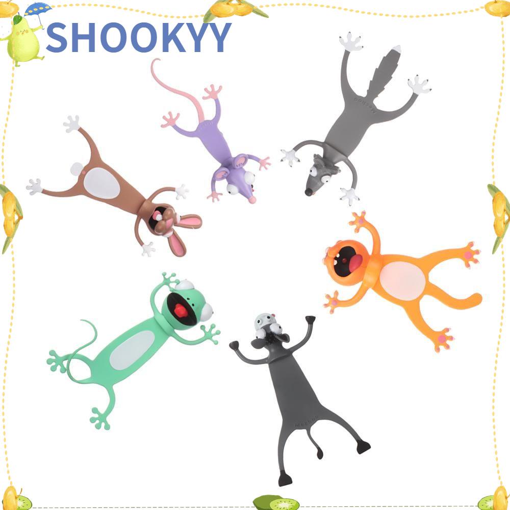 CHOOKYY Bookmark Penanda Buku PVC Lucu Kreatif Baru