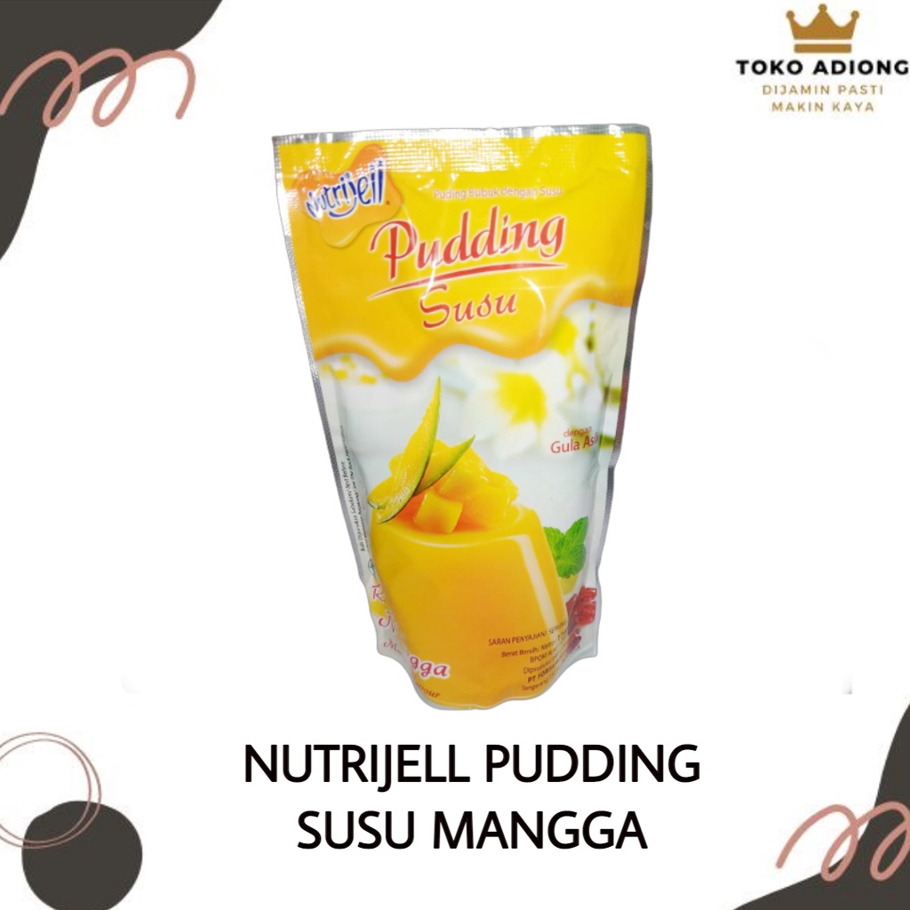 

Nutrijell Pudding Susu Mangga Pouch - bubuk jeli pudding - bahan pudding