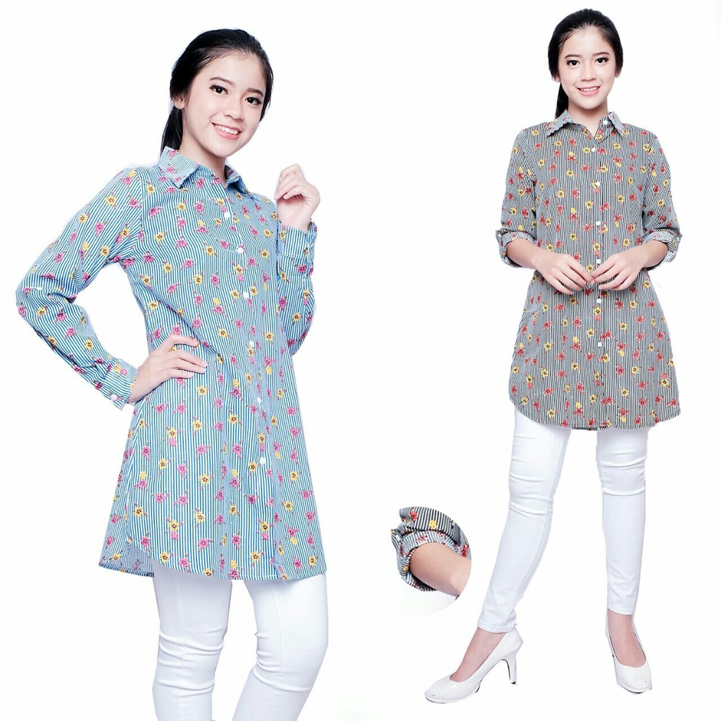 Baju Tunik Wanita Dewasa Terbaru 2023 / Baju Atasan Tunik Atasan Tunik / Tunik / Baju Wanita Model B