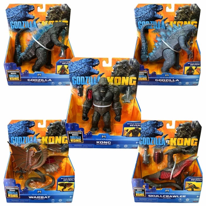 Figure Godzilla vs King Kong - Kong Tanpa box