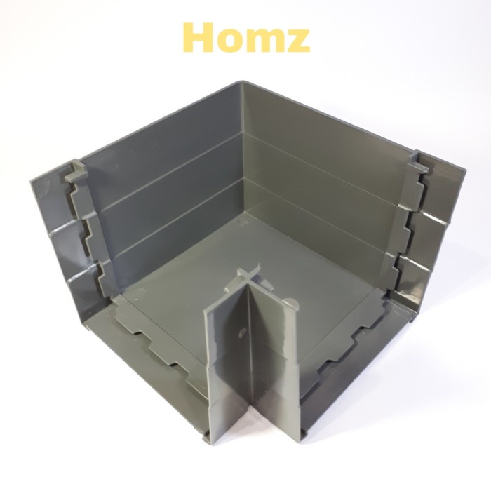 ZIKOSTORE - Belokan Talang Kotak/Siku Talang/Keni Pipa Talang Air Pvc / Knee/Elbow