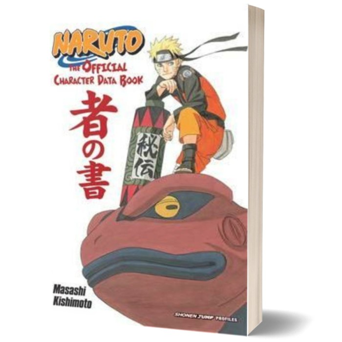Komik Manga Import Naruto: The Official Character Data Book (PB)