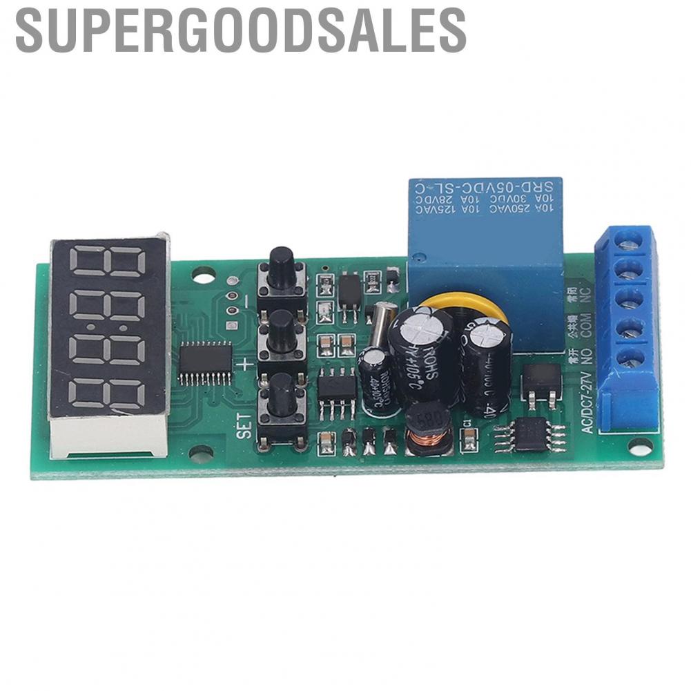 Supergoodsales Real Time Timing Switch Relay Module  Synchronization Circuit Board Power Off Memory Clear Concise Interface for Control