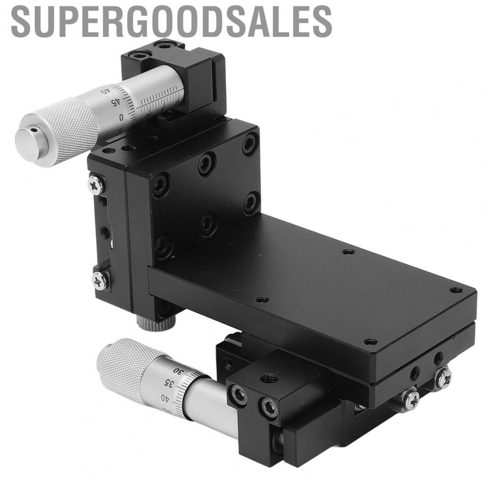 Supergoodsales Manual Linear Stage  Trimming Platform Easy Operation Wide Application X Z Axes for Production