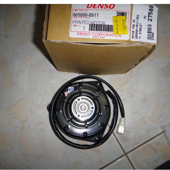 SPAREPART OTOMOTIF- Motor Fan Ac Toyota Starlet Denso -KOMPONEN AKSESORIS