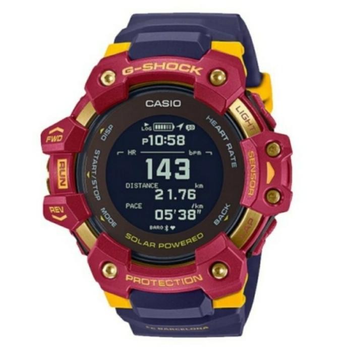 Original 100% Casio G-SHOCK GBD-H1000BAR-4DR Jam Tangan Pria Barcelona GBDH1000 Garansi Resmi 2 Tahu