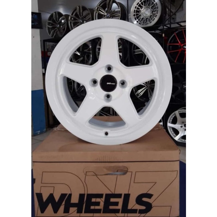 Velg Mobil DNZ Tormenta Racing 15x7 4x100 ET.38 73 White