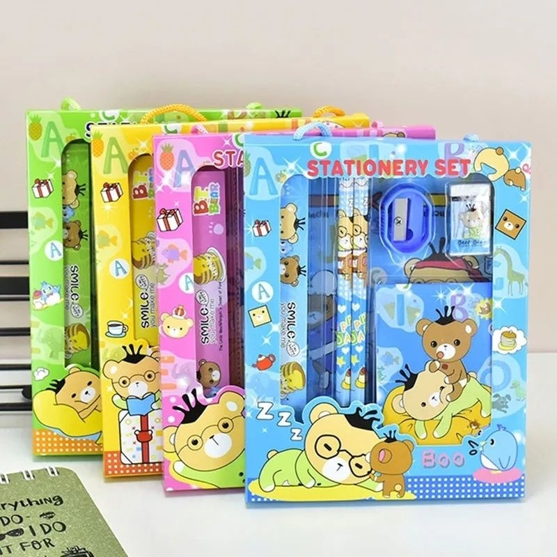 Alat Tulis Set Buku / Alat Tulis Anak Sekolah / Perlengkapan Menulis Anak TK
