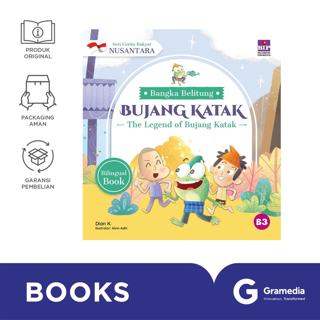 Seri Cerita Rakyat Nusantara Bangka Belitung Bujang Katak (DIAN K.)