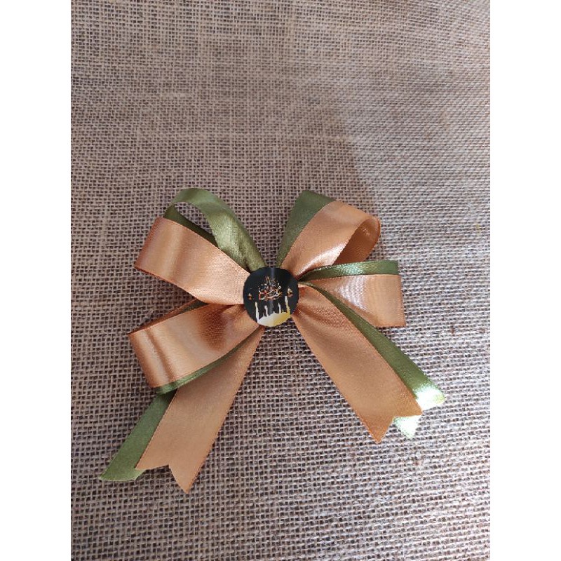 

BESSELLER (EID MUBAROK) PITA SATIN LEBARAN SIAP PAKAI MURAH / pita satin premium/ pita lebaran/ pita parsel/ pita besek 15cm