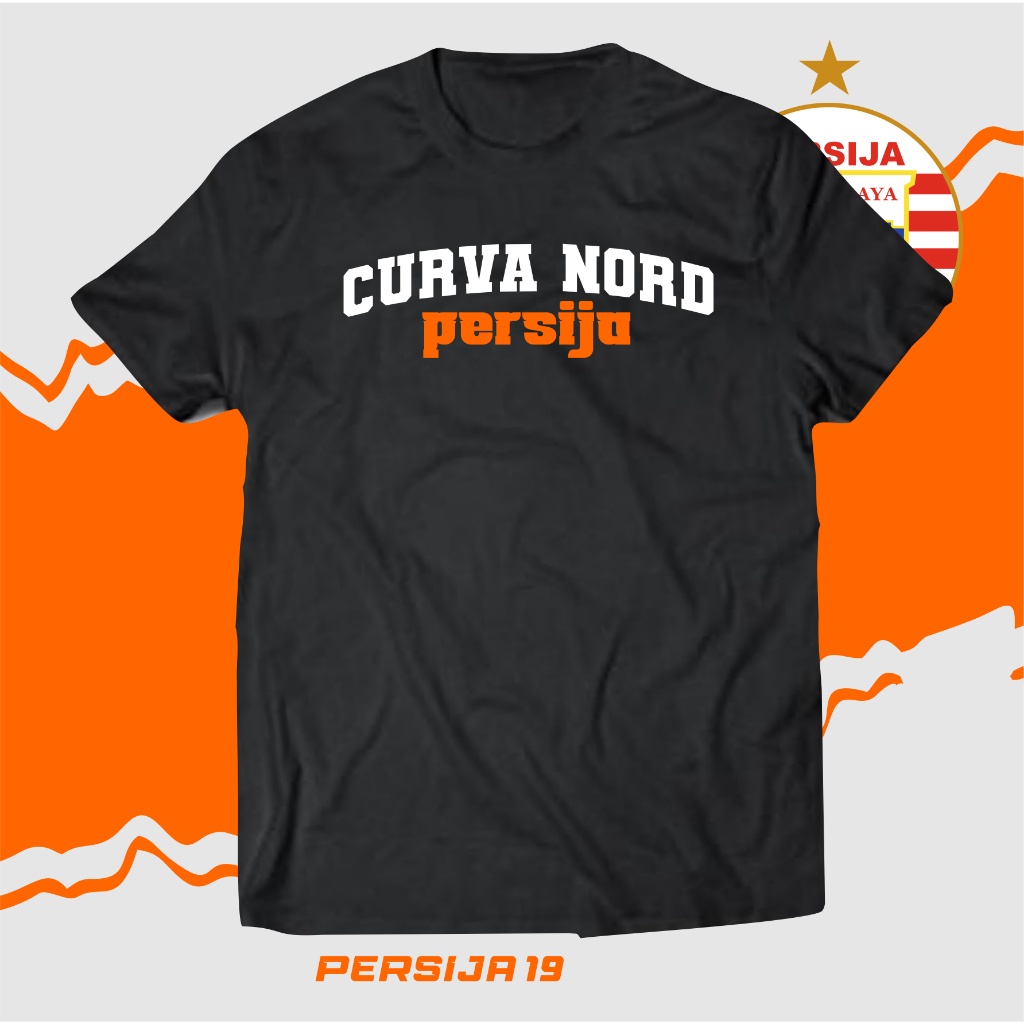 Kaos persija jakarta CURVA NORD PERSIJA macan kemayoran jakmania kumpulan kaos persija kaos pria kao