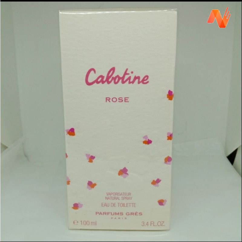 PARFUM ORIGINAL 100% CABOTINE ROSE WOMEN EDT 100ML PROMO SPECIAL SK8