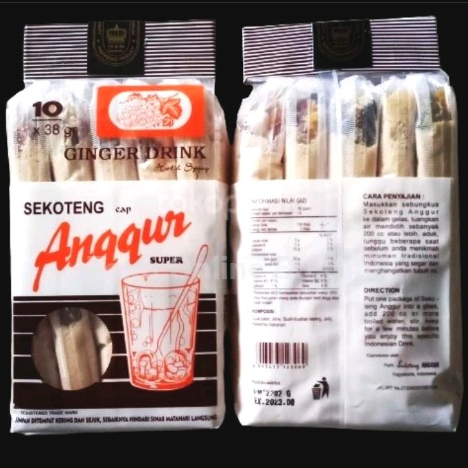 

sekoteng cap anggur super minuman tradisional oleh-oleh khas jogja