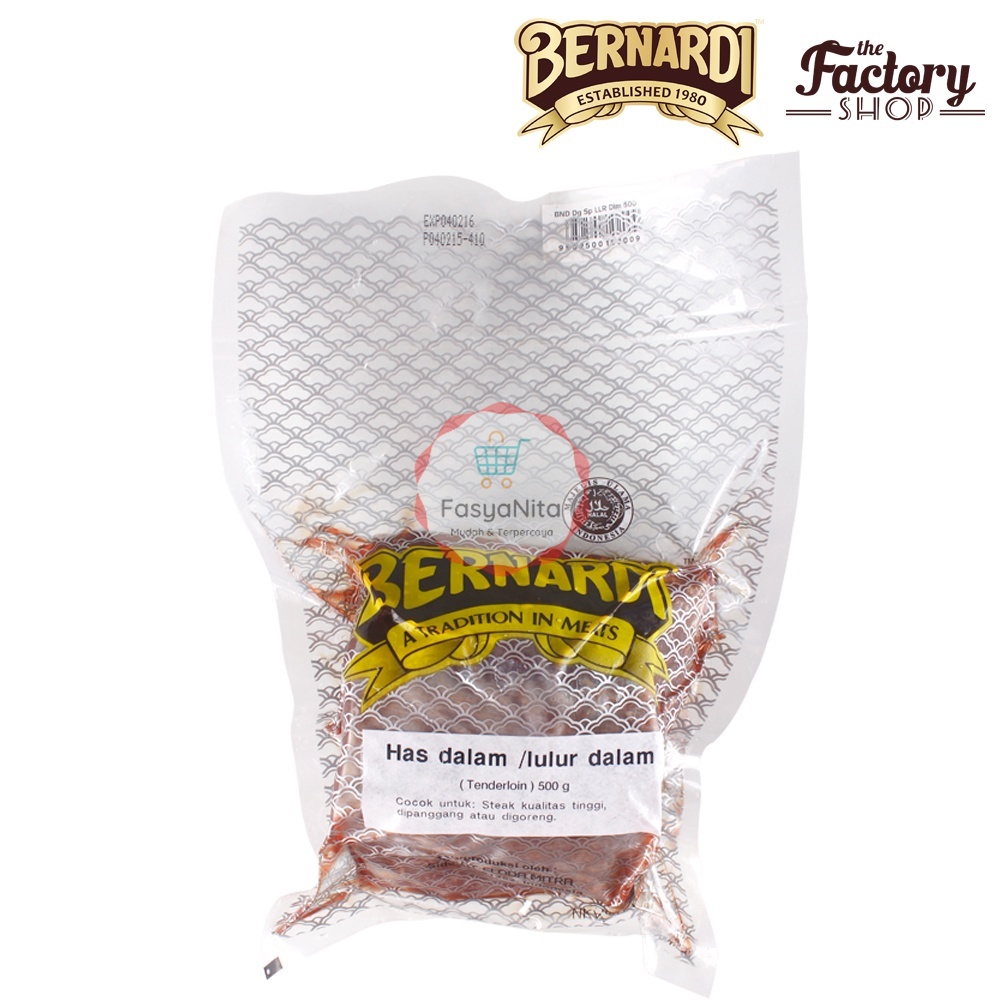 

Bernardi Has Dalam (Tenderloin) 500g