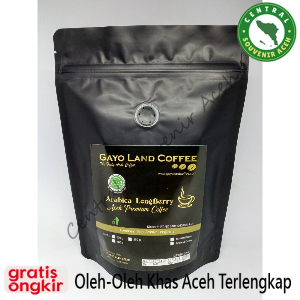 

Kopi Arabica Longbery Aceh Gayo 250 gr