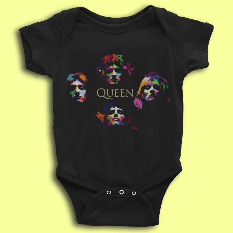 BABY JUMPER BAND QUEEN | BABY JUMPER BAND PUNK ROCK BAND METAL | JUMPER BAYI NEWBORN
