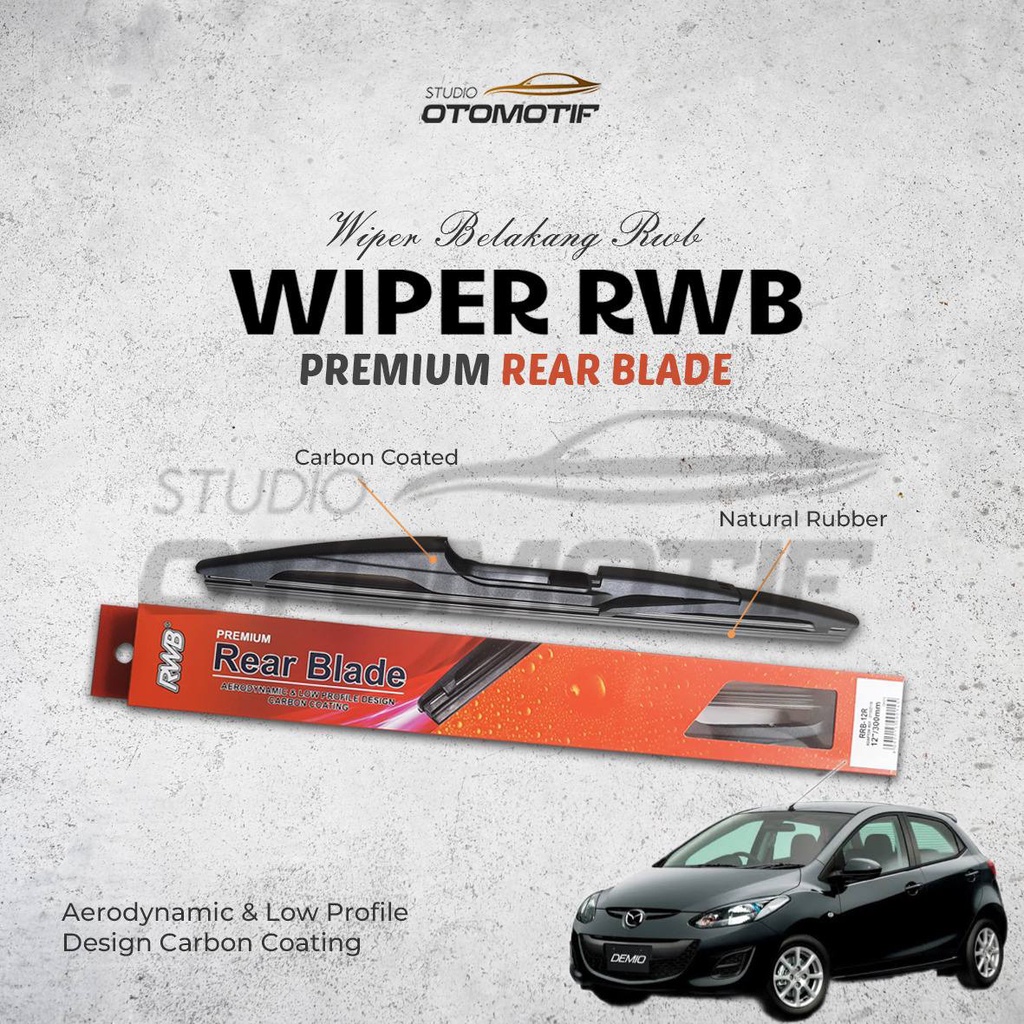 RWB REAR WIPER - WIPER BELAKANG MAZDA 2 MAZDA2 2007-2014