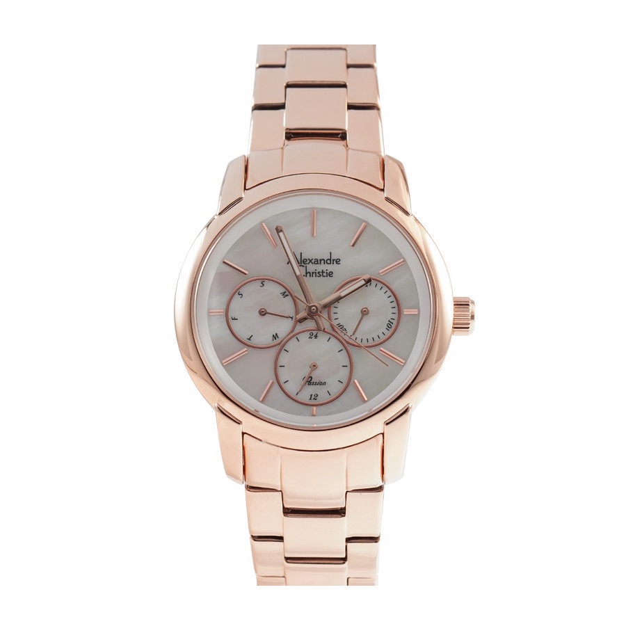 JAM TANGAN WANITA ALEXANDRE CHRISTIE AC 2A34 / AC2A34 RANTAI ORIGINAL GARANSI RESMI 1 TAHUN
