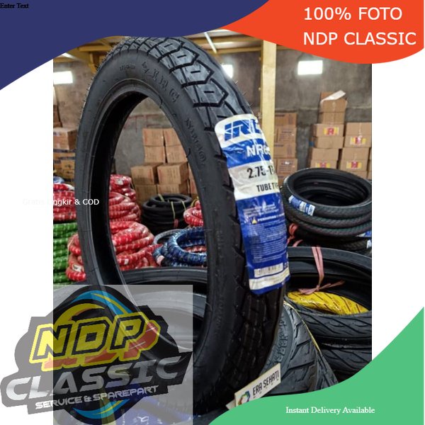 BAN LUAR 275-17 NR60 IRC ORIGINAL