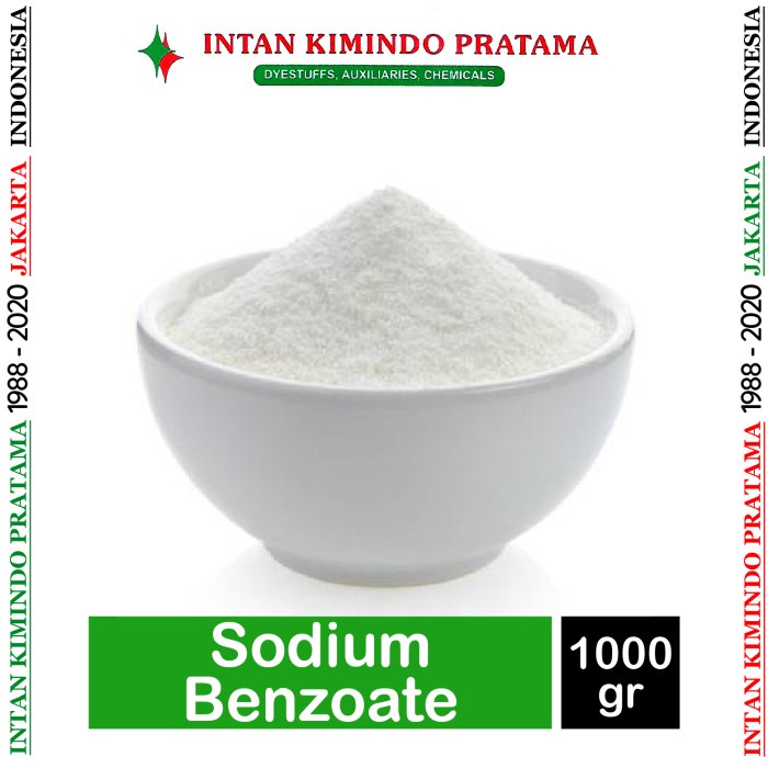 

Terlaris Bbb Sodium Benzoat / Natrium Benzoat Pengawet Makanan 1Kg