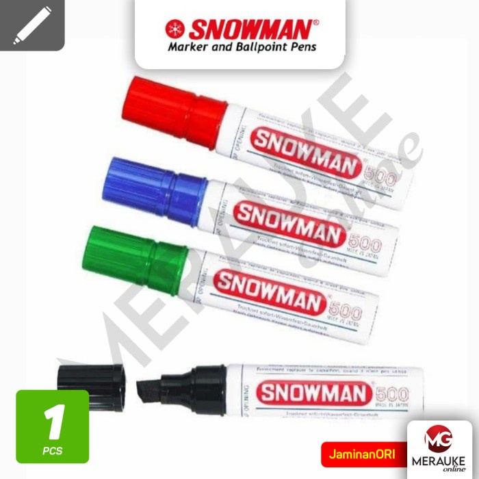 

Spidol SNOWMAN Permanen Jumbo Marker 500