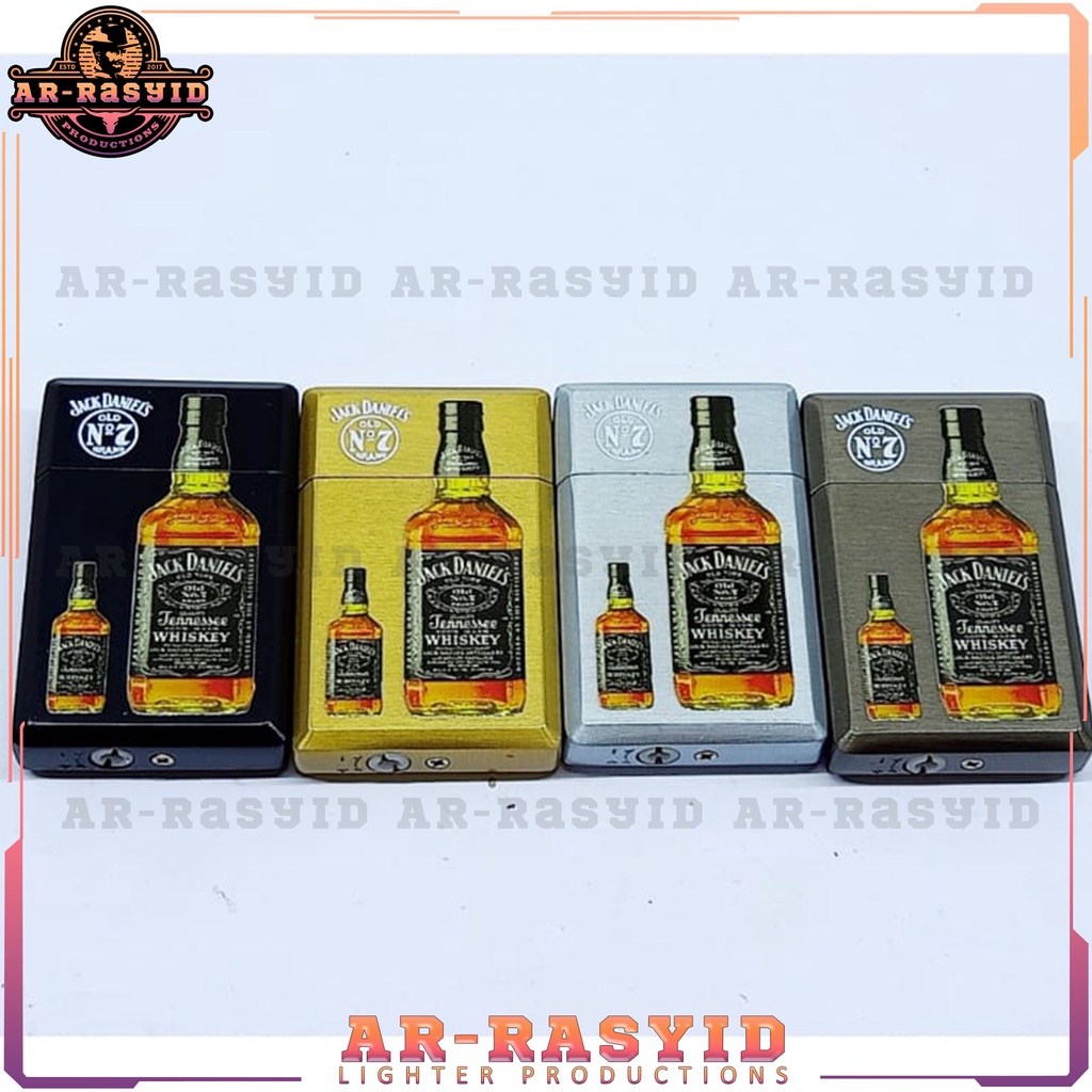 TERBARU! Korek Api Las Gas Motif Jack Daniels 4036 BISA COD!