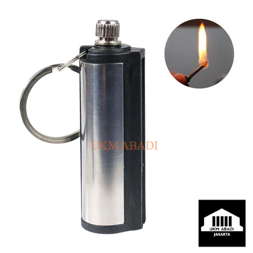 Korek Lighter Mancis Minyak Outdoor Camping Waterproof  18G