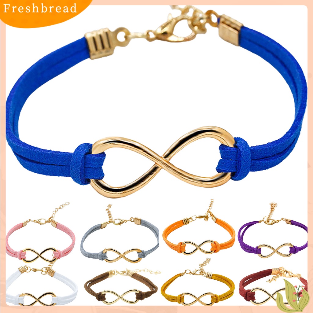 &lt; Freshbread &gt; Gelang Adjustable Handmade Alloy Wanita Pria Link Strentch Bracelet Untuk Ulang Tahun