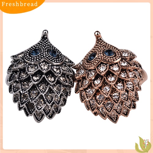 &lt; Freshbread &gt; Perhiasan Ulang Tahun Pesta Pernikahan Wanita Vintage Bohemian Style Cincin Landak