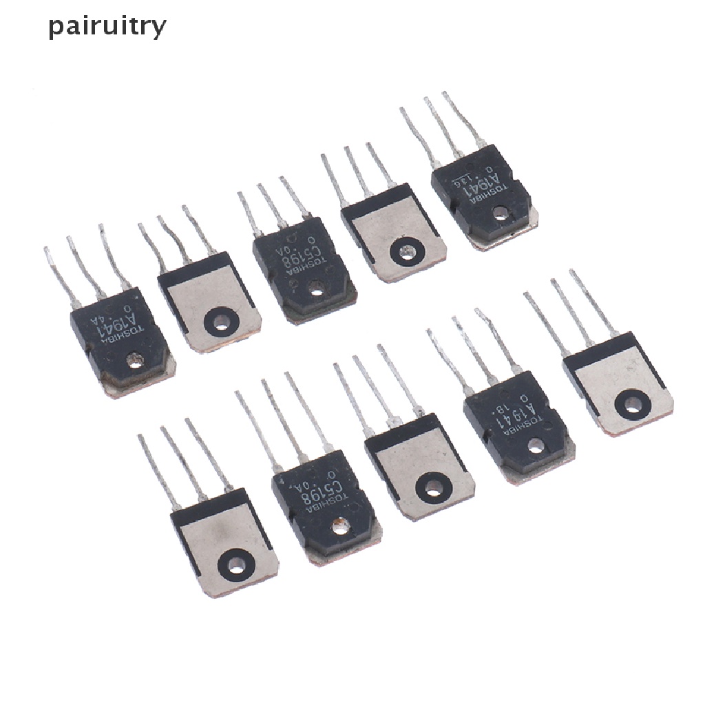 Prt 10PCS 5pasang 2SC5198 2SA1941 TO3P TO-3P Transistor Asli authentic PRT