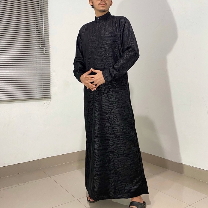 JUBAH  GAMIS EMBOS LENGAN PANJANG | JUBAH SLIMFIT | JUBAH GAMIS ALVEER x SYABANA | JUBAH GAMIS BSY E