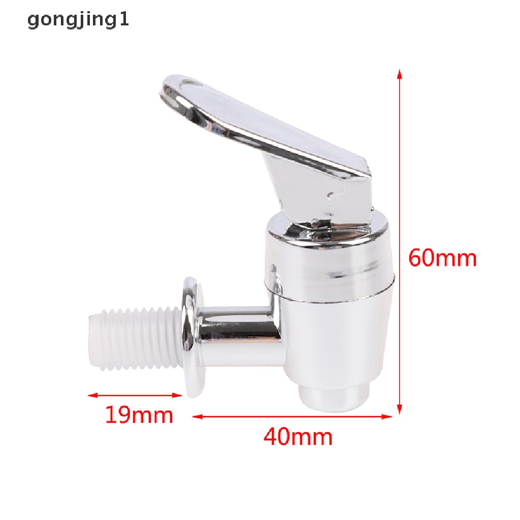 Ggg Keran Keran Plastik 12mm Untuk Home Brew Barrel Fermenter Wine Beer Juice Dispense ID