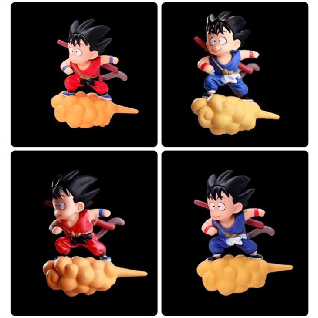 Xo Aksesoris Dekor Aquarium Son-Goku Sitg on The Cloud Action Figure Decor OL