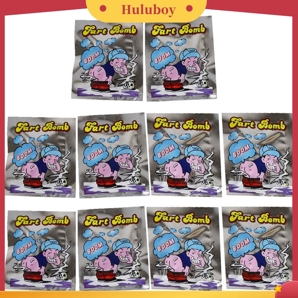 {In Stock} 10Pcs Great Bomb Nasty Odort Bags Prank Joke Trick Party Filler Lucu Gags