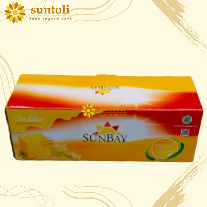 

[Ready-Stock] SUNBAY CHEDDAR CHEESE / KEJU CHEDDAR HIJAU - 2kg