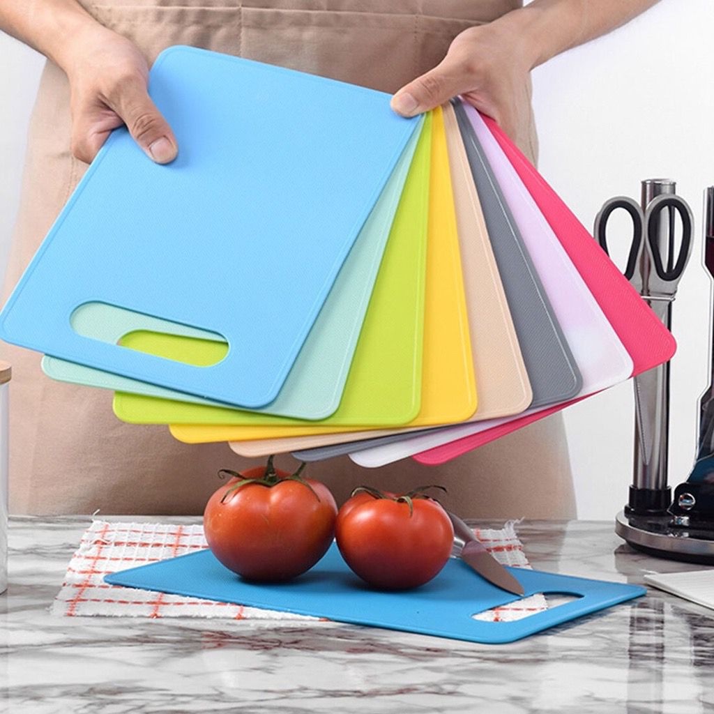 BAJ Talenan Dapur Plastik Non-slip Papan Alas Pemotong Buah Sayuran Daging Roti / Cutting Board Slim Tatakan Memotong Serbaguna PR147