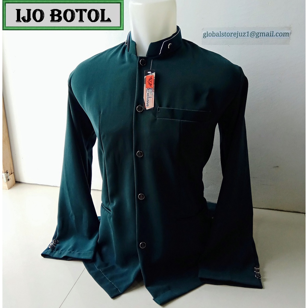 Jasko Polos Jas Koko Pakaian Muslim / Jas Pria Dewasa / Jasko Pria Dewasa / Jasko Remaja Laki-Laki