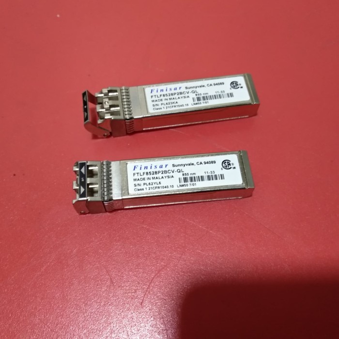 Finisar sfp ftlf8528p2bcv-ql 8gb swl sfp
