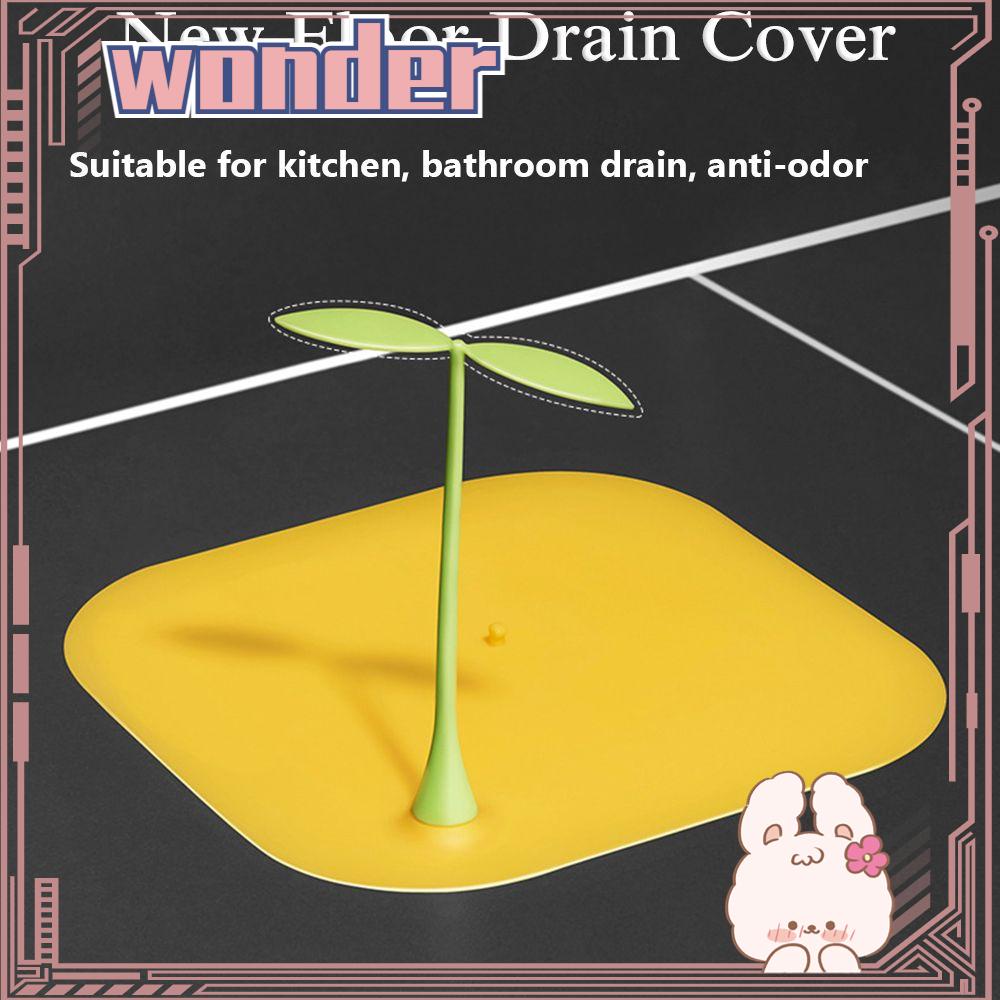 Wonder Floor Drain Cover Universal Silikon Pewangi Saluran Pembuangan Anti Sumbat Saringan Wastafel Shower Drain