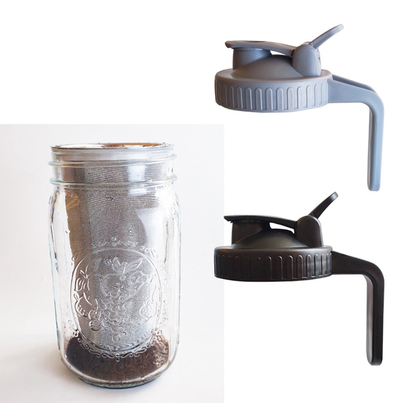 Saringan Cold Brew, Saringan Kopi Cold Brew, Tutup Mason Jar Untuk Saringan Kopi Coffee Cold Brew Maker Untuk Mason Jar 86mm2